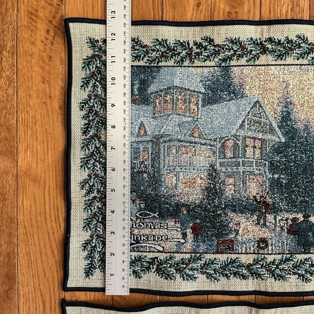 Thomas Kinkade Set Of (4) Placemats 18